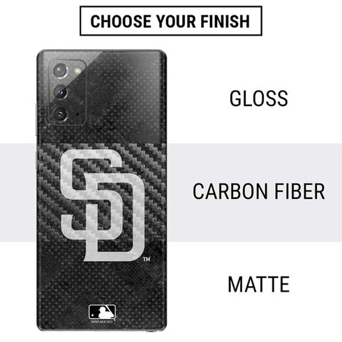 MLB San Diego Padres Dark Wash Galaxy Note20 5G Skin